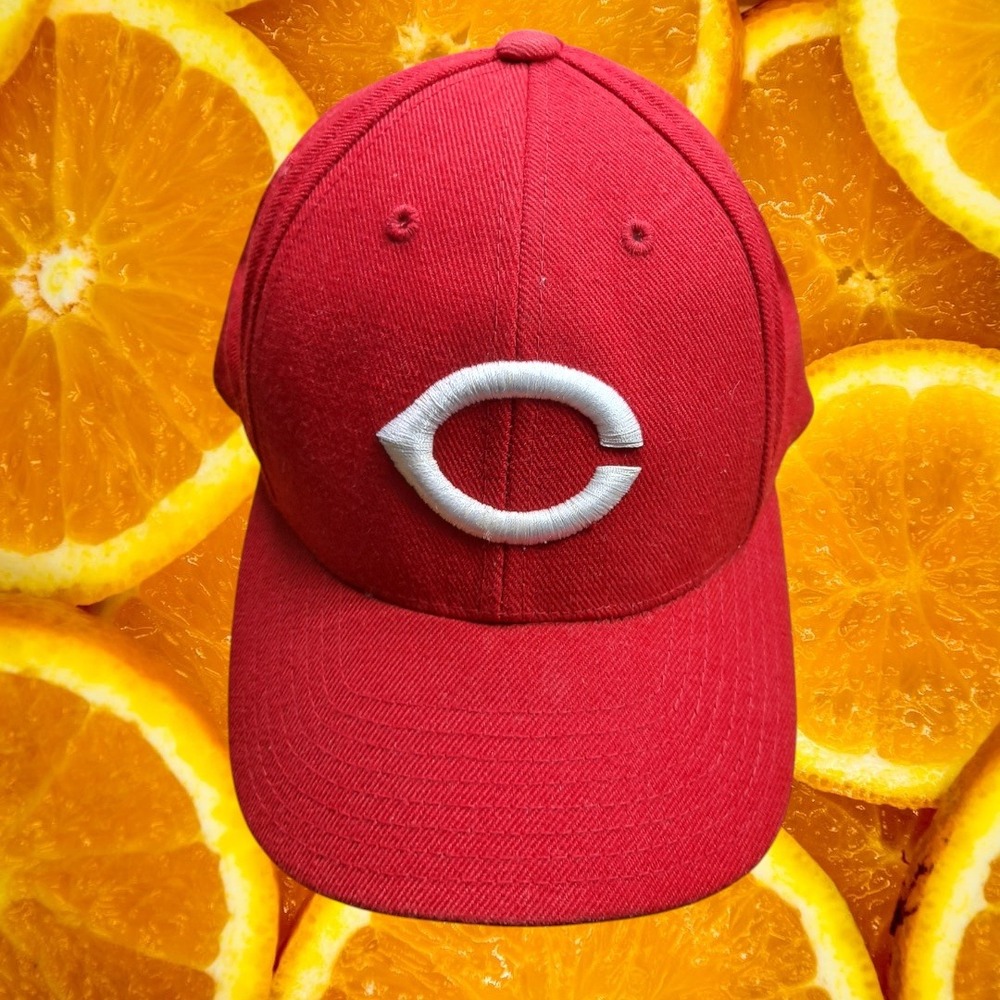 Logo Athletic Baseball Cap Cincinnati Reds MLB‎ Hat One Size